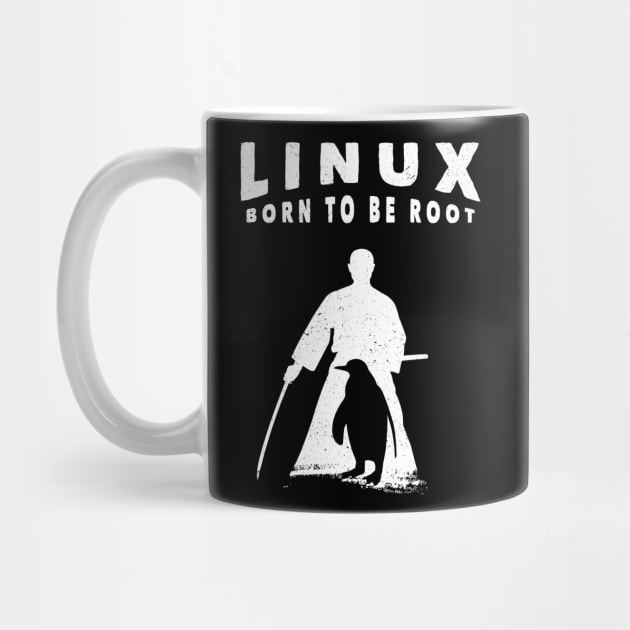 Linux - Fighter - BORN TO BE ROOT by CoolTeez